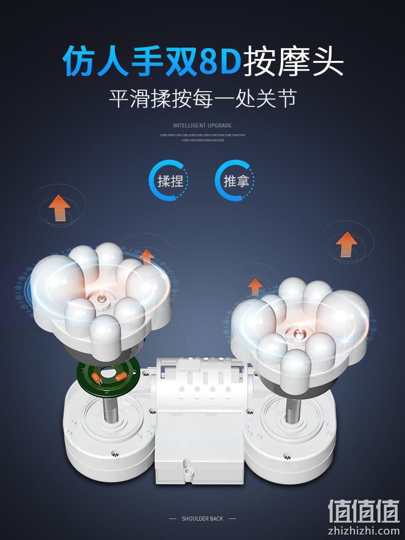 热敷推拿一体，颈肩腰通用：金凯瑞 多功能按摩枕 券后109元起包邮 值值值-买手聚集的地方