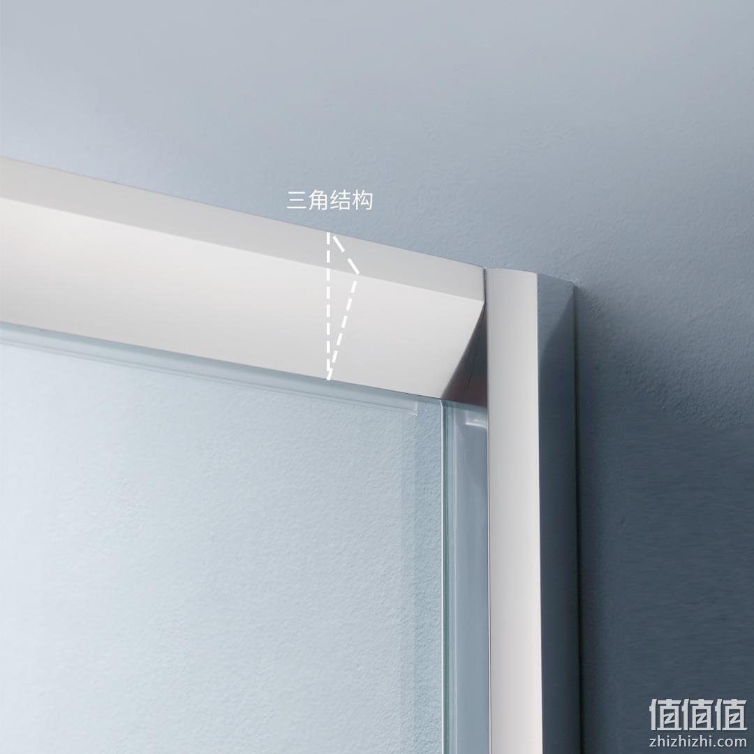3C双认证钢化玻璃，纳米抗菌易洁：Diiib大白 铝合金弧扇形型淋浴房 多重优惠999元包安装，3期免息 值值值-买手聚集的地方