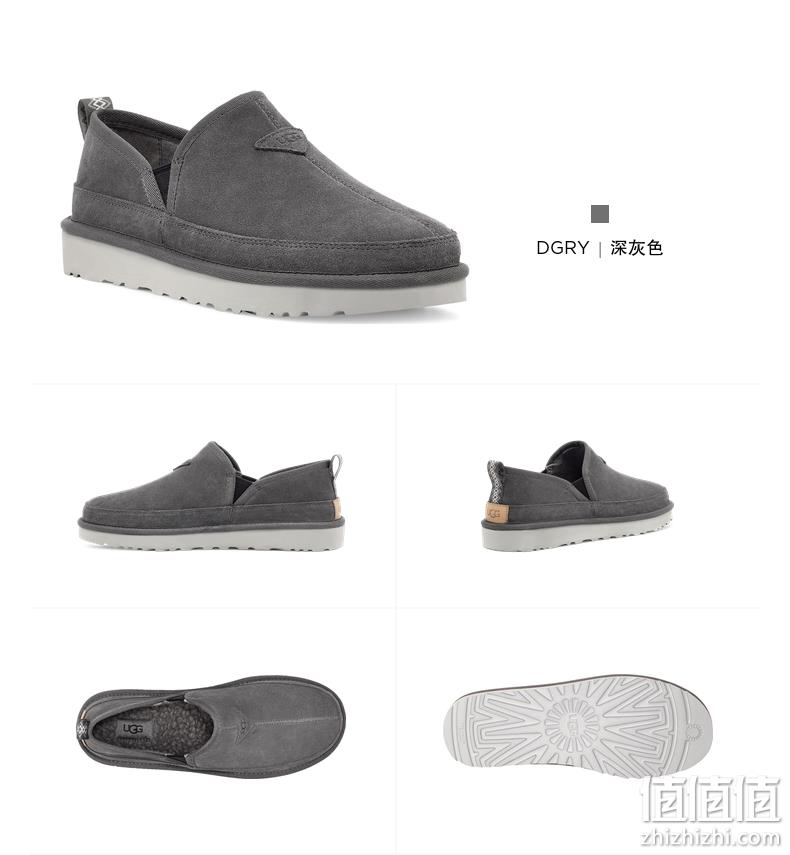 UGG Romeo 男士舒适一脚蹬 1113455 Prime直邮到手482元（天猫999元） 值值值-买手聚集的地方