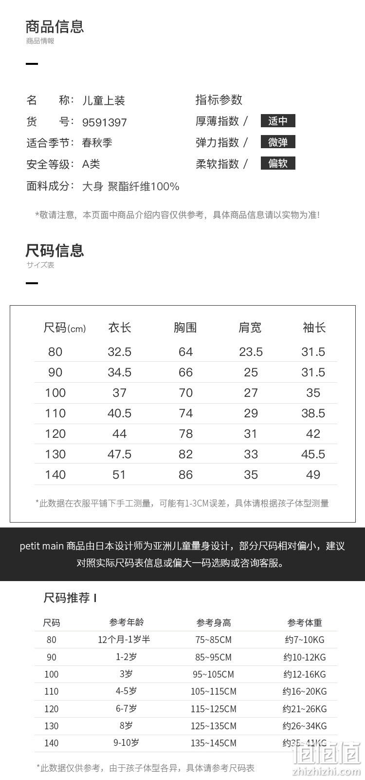 日本人气童装 petit main 时尚撞色 摇粒绒棒球衫 券后89元包邮 值值值-买手聚集的地方