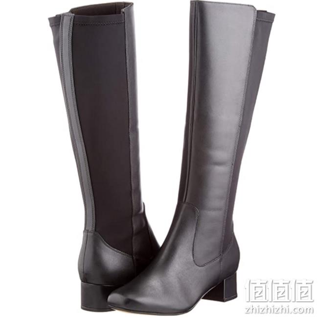 Clarks 其乐 Marilyn Abby玛里琳 复古英伦小方跟高筒靴 prime直邮到手658.6元 值值值-买手聚集的地方