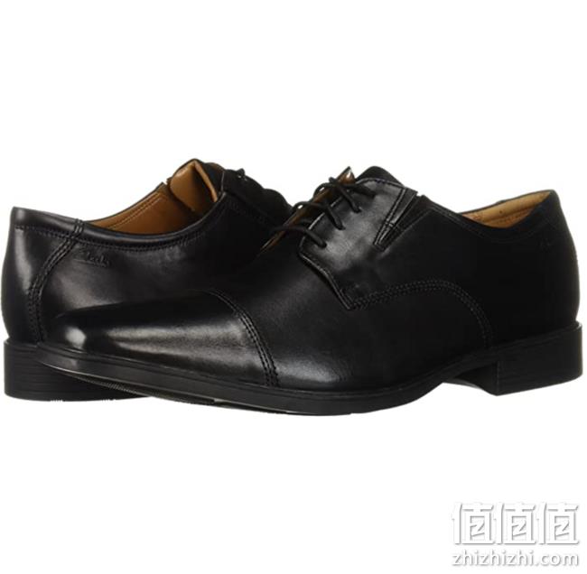 小神价！Clarks  男士系带皮鞋 tilden Cap 直邮到手302.4元（天猫709元） 值值值-买手聚集的地方