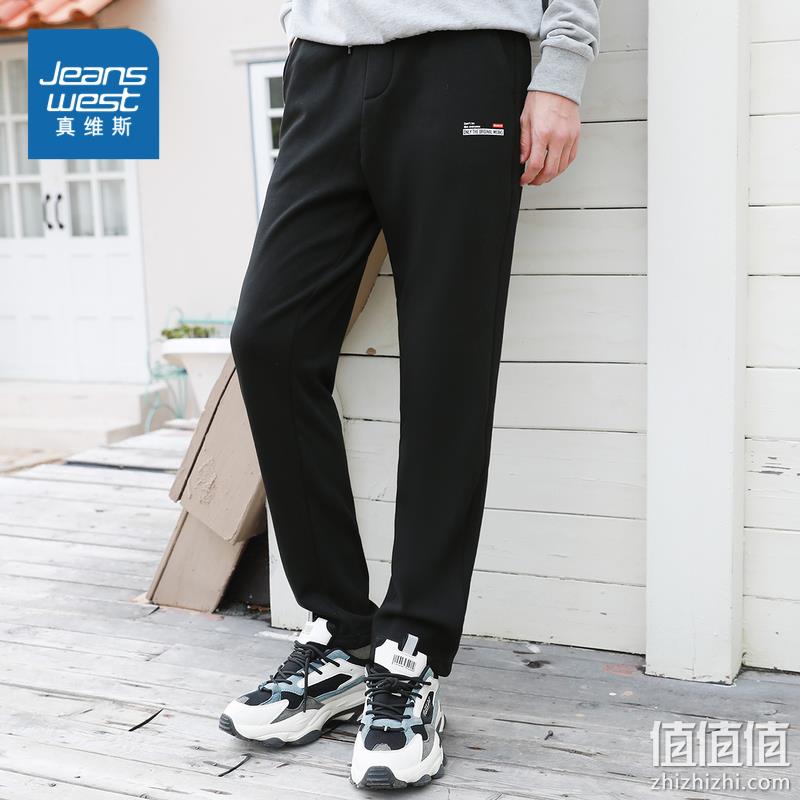 商场同款，加绒加厚：JEANSWEST真维斯 男士 纯棉休闲裤 券后59.9元包邮（吊牌价199元） 值值值-买手聚集的地方