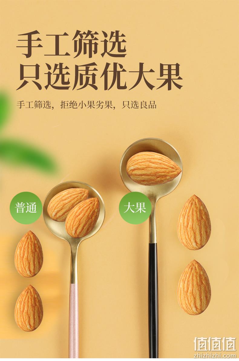 500g罐装 外果侠 NP级加州巴旦木仁 券后36.5元包邮 值值值-买手聚集的地方