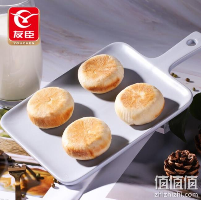 友臣 绿豆饼 500g/约 12枚x2箱 16.9元包邮 值值值-买手聚集的地方