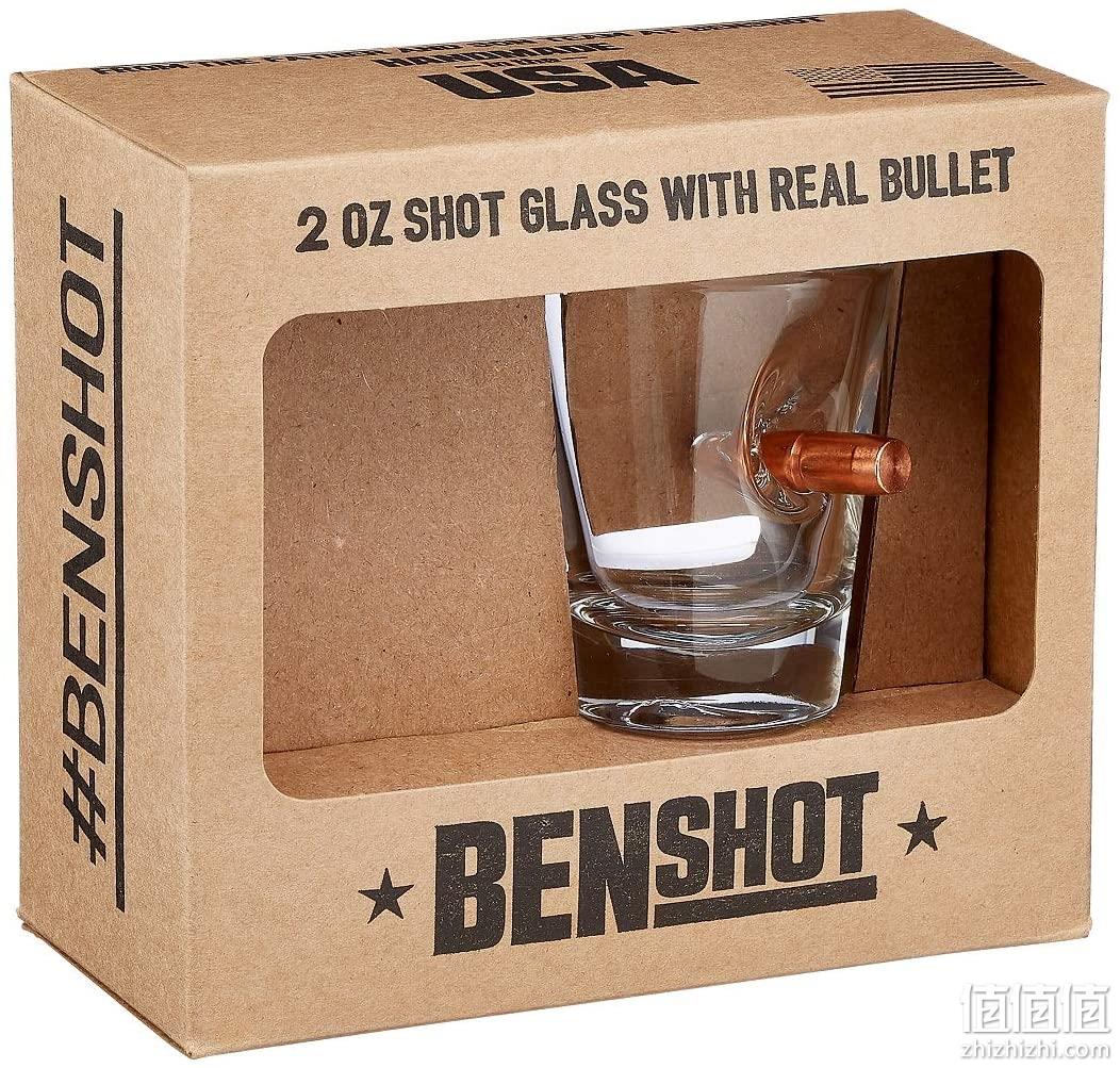 带真正的0.308子弹，美国制造：BenShot 创意子弹酒杯 59ml Prime直邮到手153元 值值值-买手聚集的地方