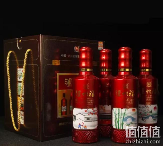 泸州老窖，泸州福 恒运祥福 52度白酒 500mLx4瓶 礼盒装 118元包邮 值值值-买手聚集的地方