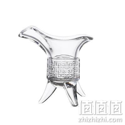 无铅玻璃，帝王风范：因菲逊 三足 古风中式透明玻璃酒樽 券后6.8元起包邮 值值值-买手聚集的地方