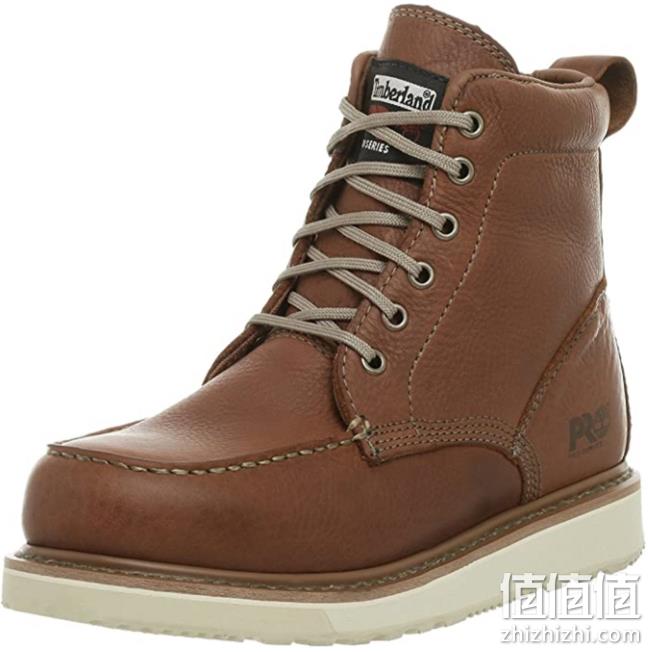 Timberland 添柏岚 PRO 男士 53009 坡跟鞋底 6英寸软头靴 直邮含税到手633元 值值值-买手聚集的地方