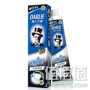 净白防蛀：120gx2支 DARLIE黑人 超白竹炭深洁牙膏 Plus拍2件14.6元 值值值-买手聚集的地方