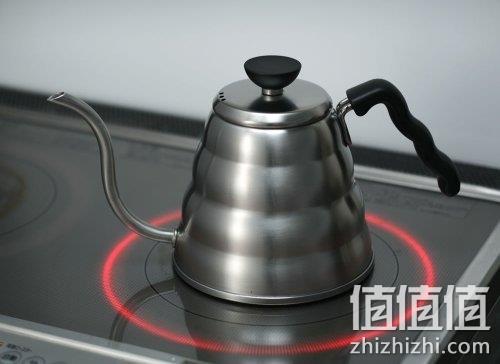 亚马逊销冠！明火可用：800ml HARIO好璃奥 V60 不锈钢细口咖啡手冲壶VKB-120HSV Prime直邮到手227元 值值值-买手聚集的地方