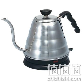 亚马逊销冠！明火可用：800ml HARIO好璃奥 V60 不锈钢细口咖啡手冲壶VKB-120HSV Prime直邮到手227元 值值值-买手聚集的地方