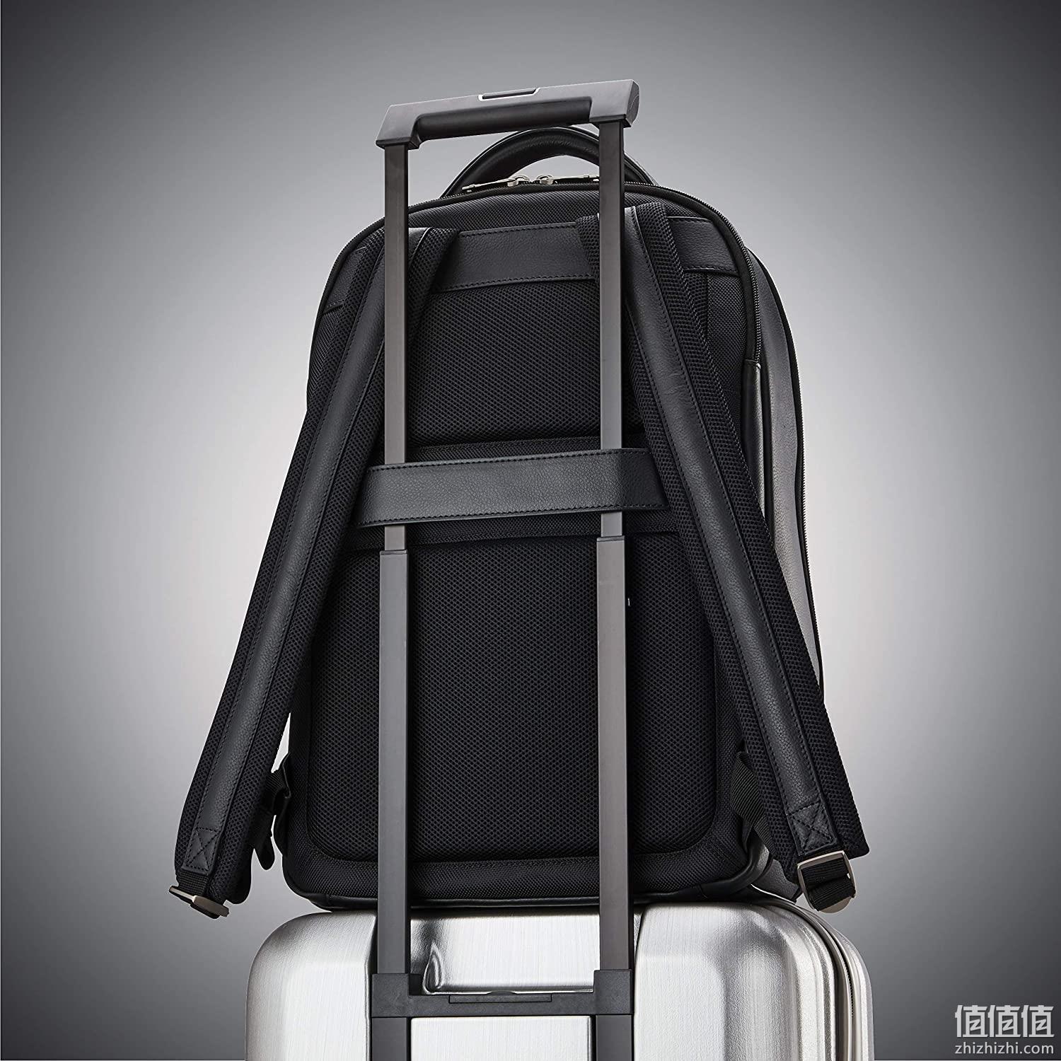 Samsonite新秀丽 Classic 经典多功能真皮电脑双肩包 Prime直邮到手891元 值值值-买手聚集的地方