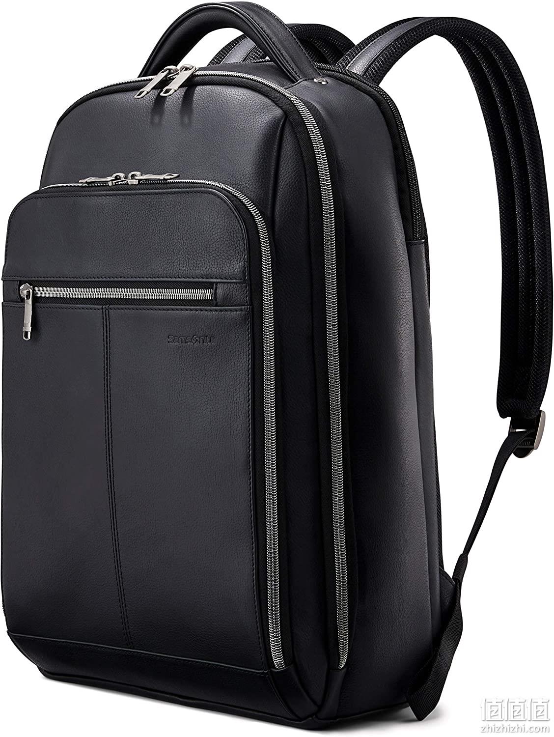 Samsonite新秀丽 Classic 经典多功能真皮电脑双肩包 Prime直邮到手891元 值值值-买手聚集的地方