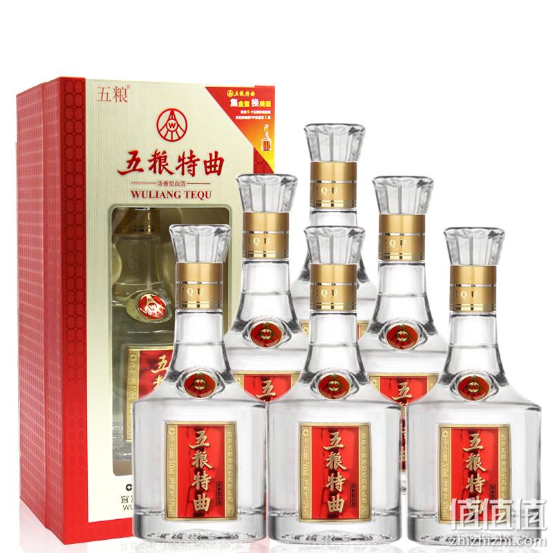 宜宾总厂生产，500mlx6瓶 五粮液 五粮特曲 52度浓香型白酒礼盒装 多重优惠788元包邮 值值值-买手聚集的地方