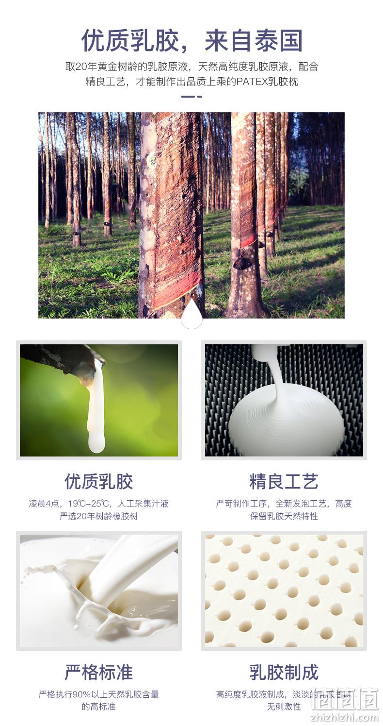 泰国进口，90%纯天然乳胶：PATEX 泰国乳胶床垫 券后599元起包邮（京东1399元） 值值值-买手聚集的地方