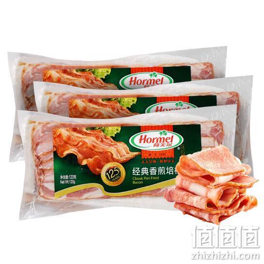 Hormel 荷美尔 经典香煎培根肉片 120gx3件 41.5元包邮 值值值-买手聚集的地方