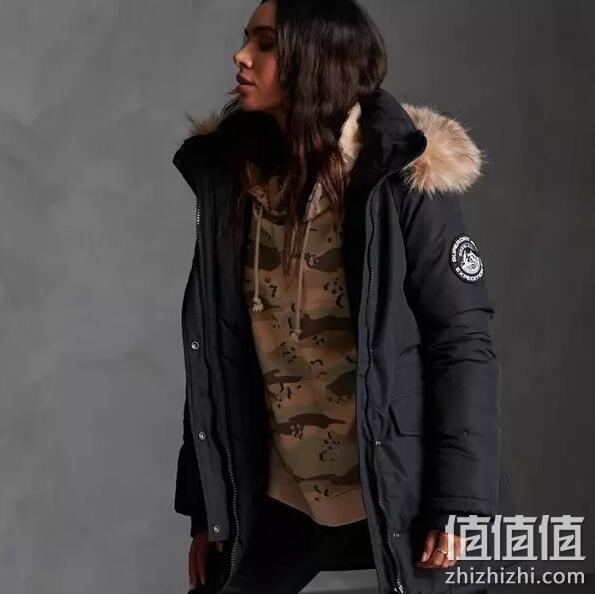 Superdry 极度干燥 Ashley Everest 女士派克大衣 858.62元包邮（官网2100元） 值值值-买手聚集的地方