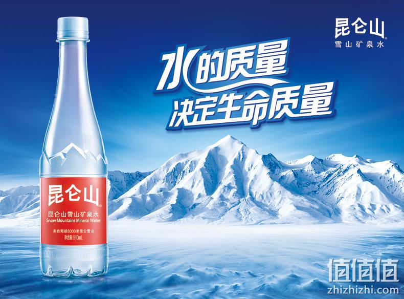 昆仑山 高端雪山矿泉水 1.23Lx12瓶+紫燕双椒鸭脖428g 83.33元包邮 值值值-买手聚集的地方