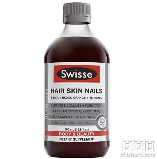 亚马逊销冠！头发指甲营养补充，养颜抗衰：500ml Swisse 血橙精华口服液 Prime直邮到手94元，3件9.5折 值值值-买手聚集的地方