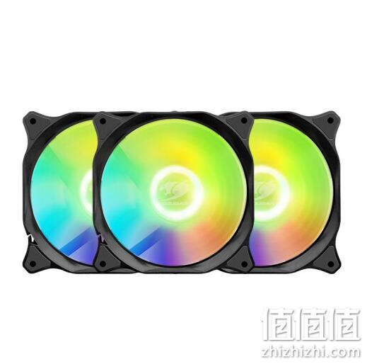 RGB灯效、液压轴承： 3个 COUGAR 骨伽 CF12R RGB机箱风扇 99元包邮 值值值-买手聚集的地方