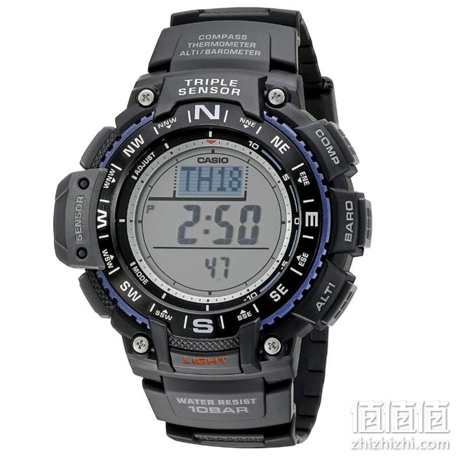 CASIO 卡西欧 SGW-1000-1ACR 男士户外运动手表 Prime直邮到手917元 值值值-买手聚集的地方