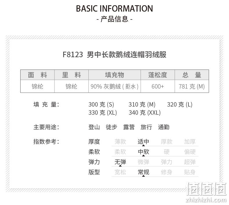 浅库存，商场同款，300g+鹅绒护体！BLACK ICE黑冰 长款鹅绒大衣 F8123 双重优惠569元包邮（吊牌价1399元） 值值值-买手聚集的地方
