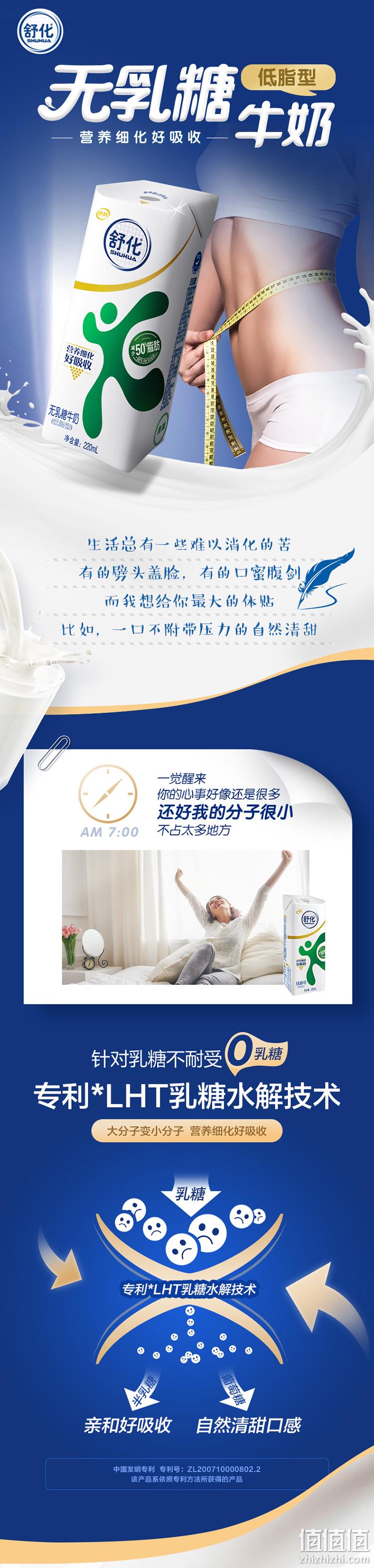 新低！0乳糖，猫超次日达：220mlx24盒 伊利 舒化 低脂牛奶 多重优惠64.6元包邮 值值值-买手聚集的地方