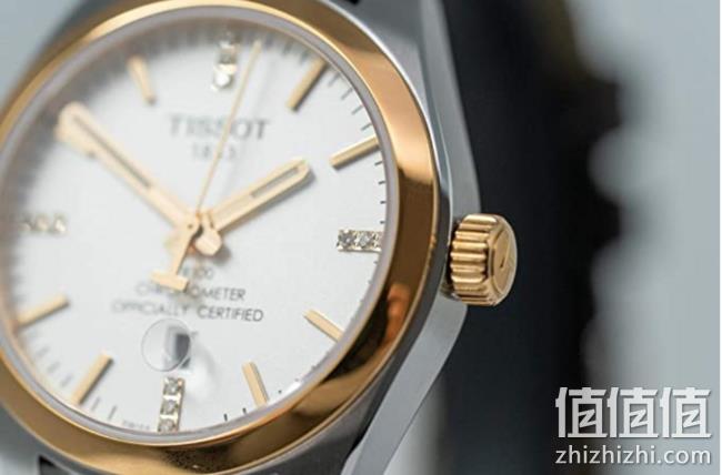 Tissot 天梭 PR100系列 T101.251.26.036.00 女士镶钻玫瑰金时尚腕表 直邮含税到手2445.4元（天猫专卖店3412元） 值值值-买手聚集的地方