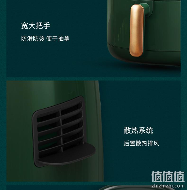无油更健康，3L可炸整鸡：九阳 高颜值空气炸锅 双重优惠199元包邮 值值值-买手聚集的地方