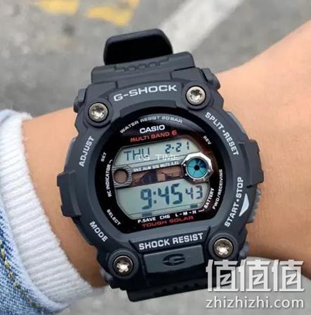 六局電波casio卡西歐gshock系列gw79001er經典6局太陽能電波表