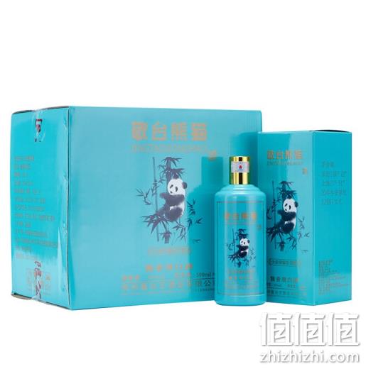 产自茅台镇酱香主产区 敬台熊猫酒 53度酱香型白酒 500mlx6瓶 389元包邮 值值值-买手聚集的地方