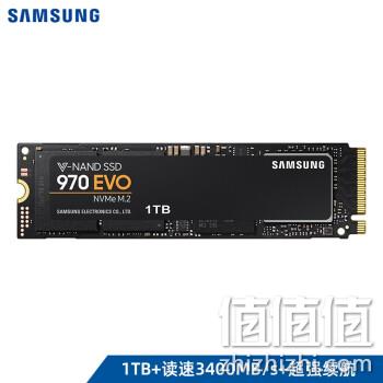 21日8点： SAMSUNG 三星 970 EVO NVMe M.2 固态硬盘 1TB 999元包邮 值值值-买手聚集的地方