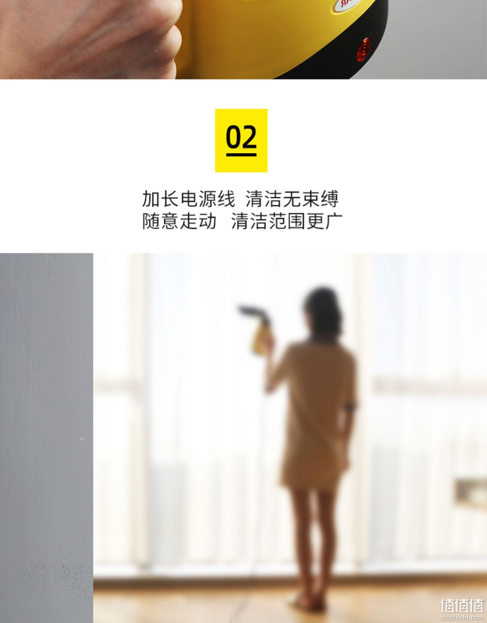 持平史低，除菌去油一步到位：贝奇熊 多功能手持高压高温蒸汽清洁机 99元包邮，带全套配件 值值值-买手聚集的地方