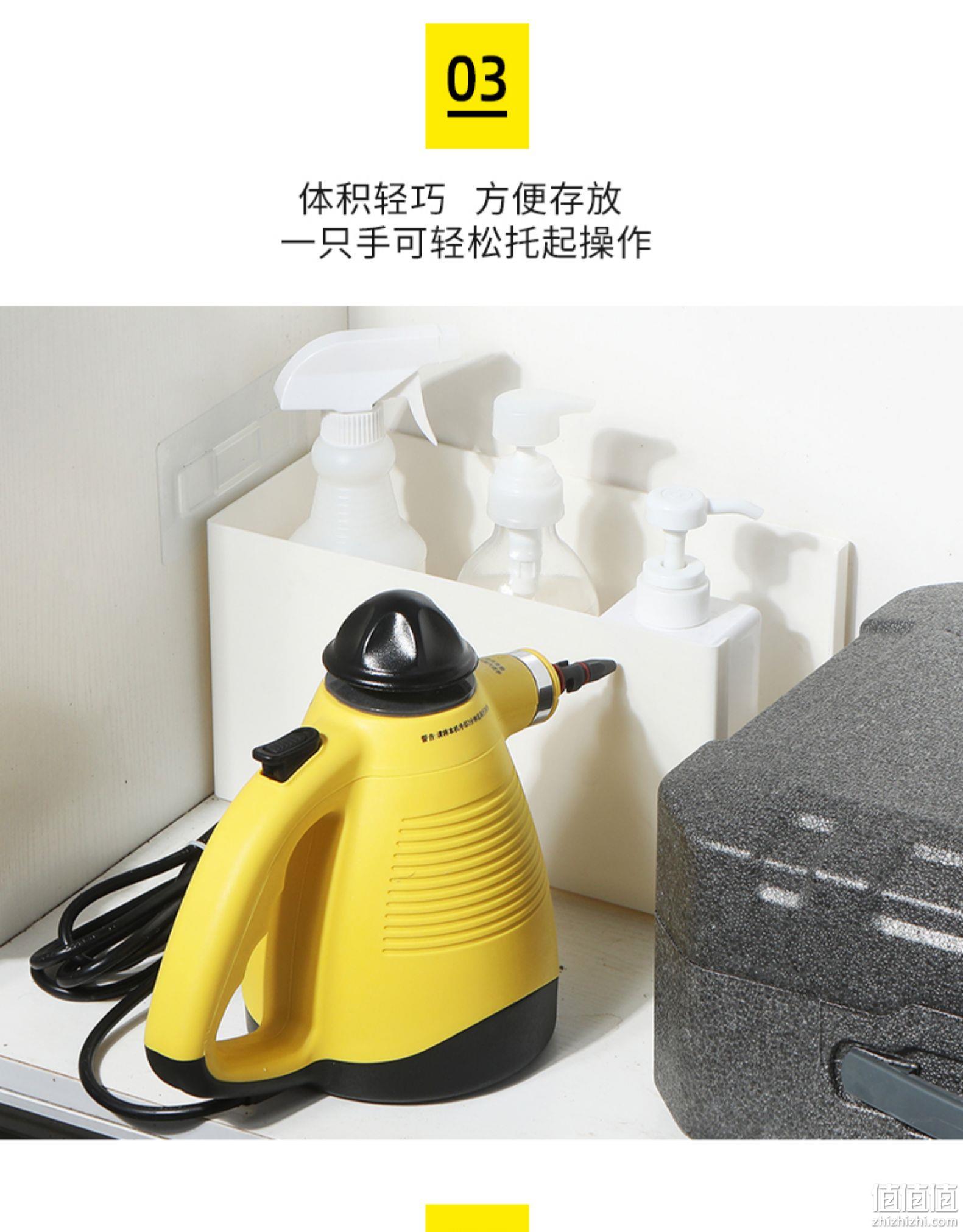 持平史低，除菌去油一步到位：贝奇熊 多功能手持高压高温蒸汽清洁机 99元包邮，带全套配件 值值值-买手聚集的地方