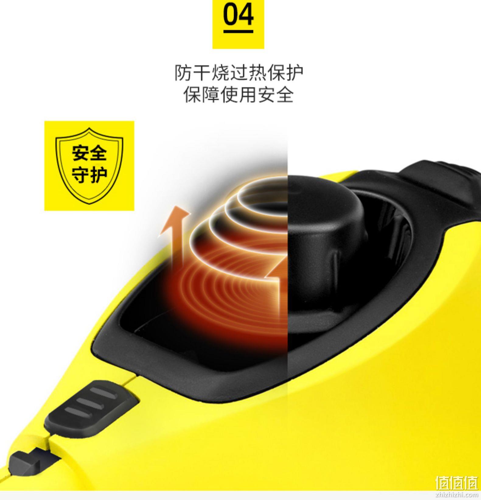 持平史低，除菌去油一步到位：贝奇熊 多功能手持高压高温蒸汽清洁机 99元包邮，带全套配件 值值值-买手聚集的地方