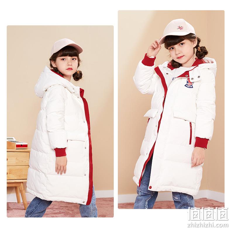 4.9分好评 高梵 儿童过膝长款 加厚连帽羽绒服 券后199元包邮 值值值-买手聚集的地方