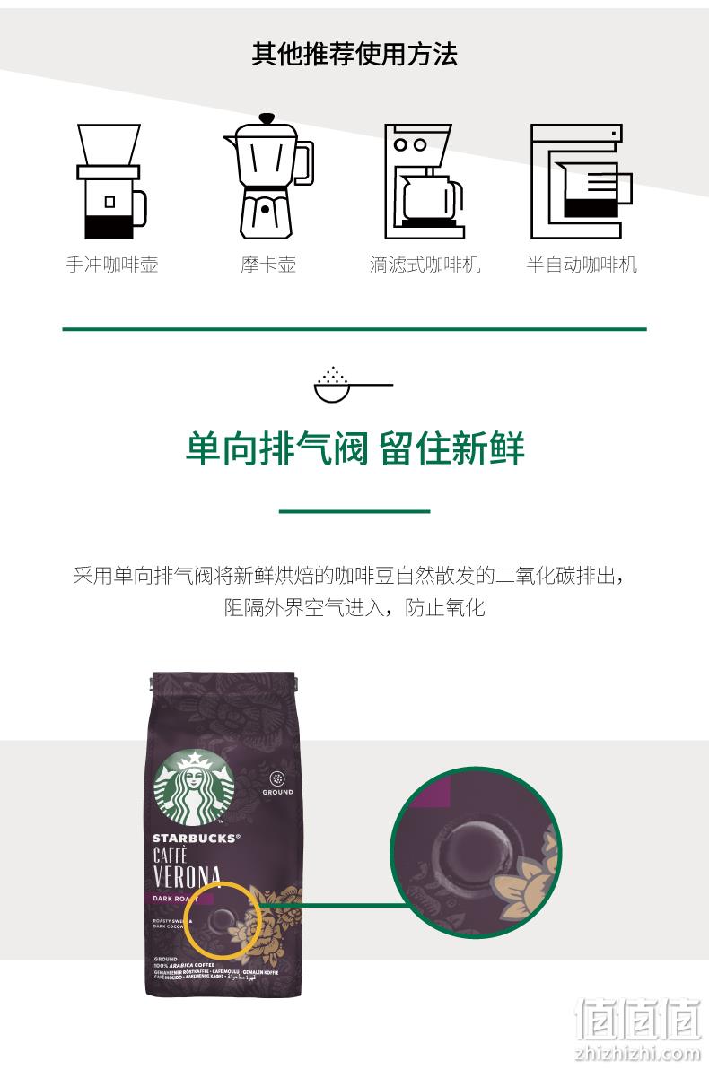 美国原装进口:200g 星巴克 中度重度烘焙 意式浓缩研磨咖啡粉 券后45元包邮 值值值-买手聚集的地方