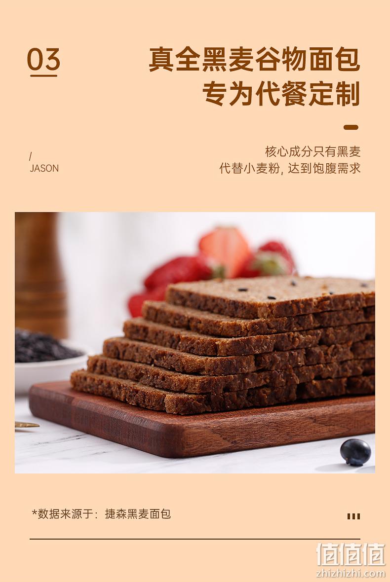 健身教练推荐、德国进口：500g 捷森 全麦面包低脂 券后14.8元包邮 值值值-买手聚集的地方