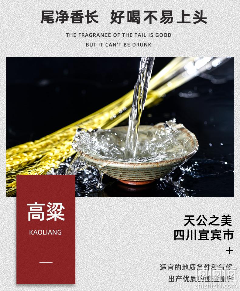 送礼超值！五粮浓香 国杯白酒礼盒装 500mlx2瓶 199元包邮（扫码668元/瓶）赠运费险 值值值-买手聚集的地方