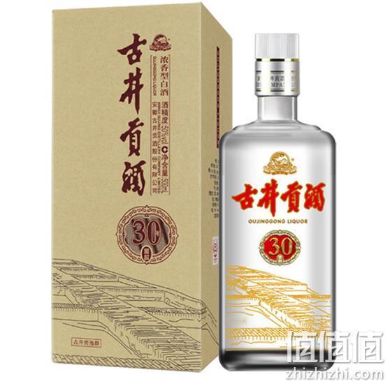 古井贡酒 30窖龄 浓香型白酒50度 500ml 73.95元 值值值-买手聚集的地方