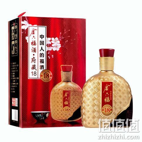 金六福 府藏18 52度浓香型白酒 500mlx2件 219元包邮 值值值-买手聚集的地方