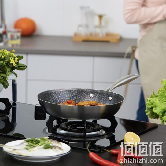 J.ZAO 京东京造 三层钢系列 不锈钢煎锅 28cm 99元（原价169元） 值值值-买手聚集的地方