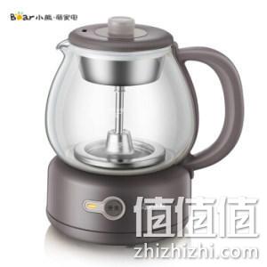 蒸汽循环喷淋，茶香更浓：1L 小熊 煮茶器 ZCQ-A10T2深褐色 79元包邮 值值值-买手聚集的地方