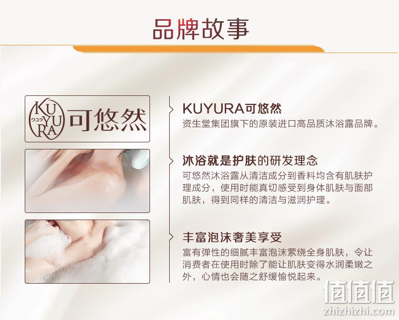 资生堂旗下、易冲洗不假滑：550mlx2瓶 可悠然 美肌沐浴乳 券后79元包邮（京东105元） 值值值-买手聚集的地方