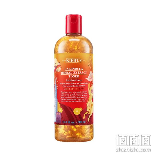 Kiehl‘s 科颜氏 金盏花爽肤水 新年限量版 500ml 339元包邮 值值值-买手聚集的地方