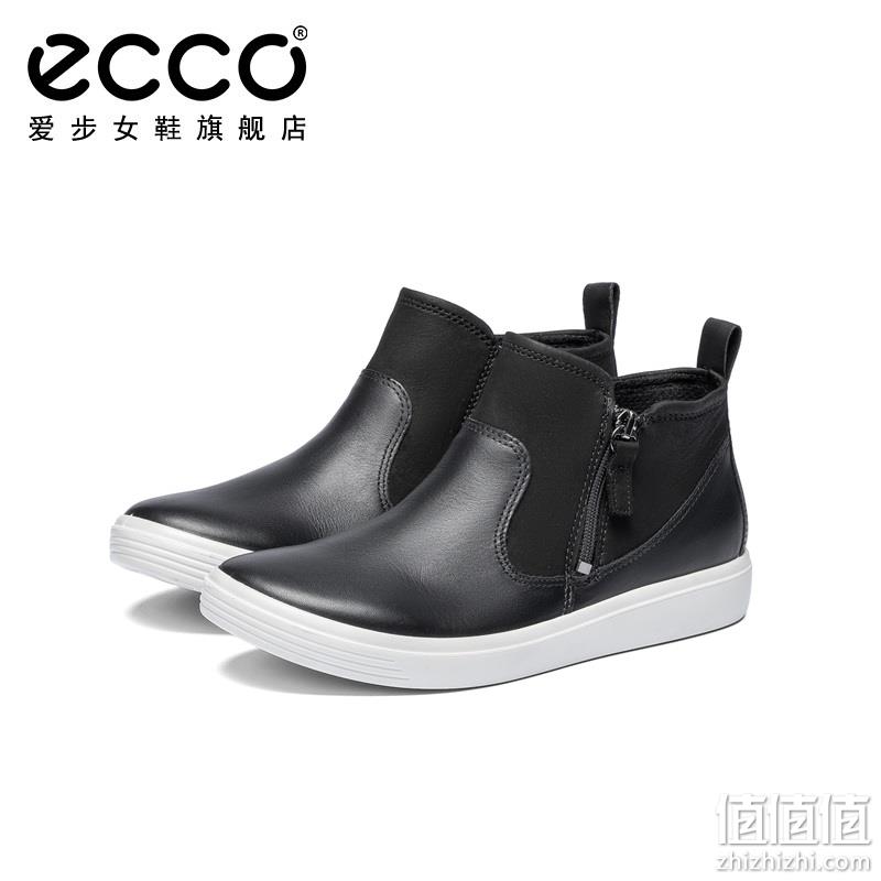 Ecco 爱步 Soft Classic柔酷系列 女士侧拉链短靴857633 新低330.24元（天猫旗舰店1259元） 值值值-买手聚集的地方