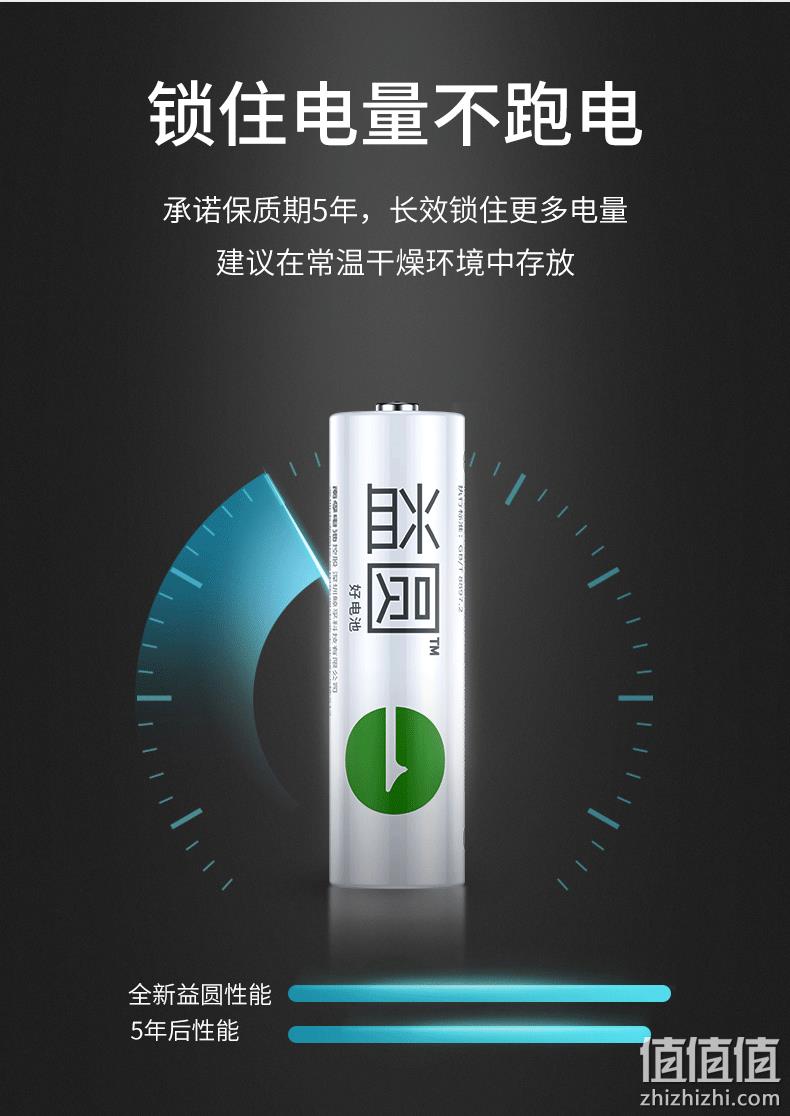 无汞防漏、5年有效：8粒 南孚新品 益圆 5号7号碳性耐用电池 6.9元包邮 值值值-买手聚集的地方