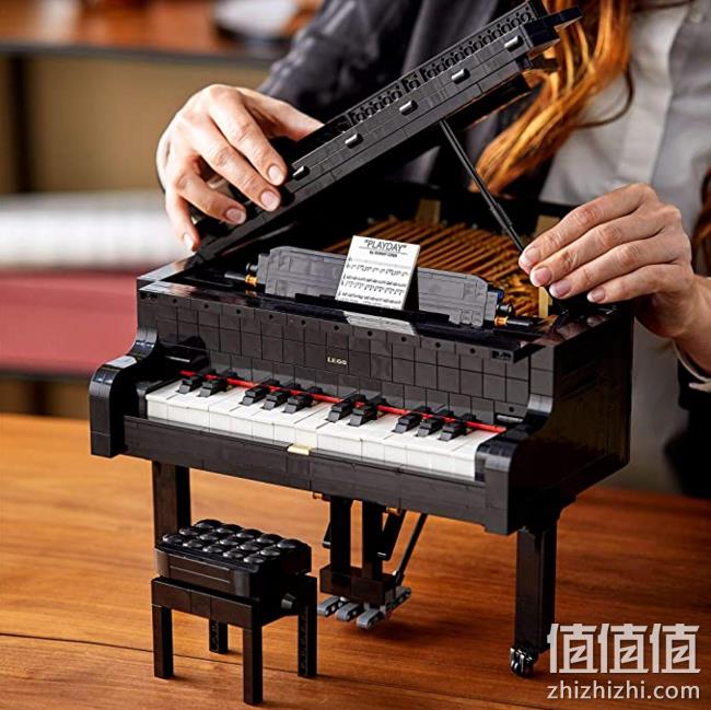 可弹奏！LEGO 乐高 创意系列 三角钢琴 21323 直邮含税到手2318.2元 值值值-买手聚集的地方