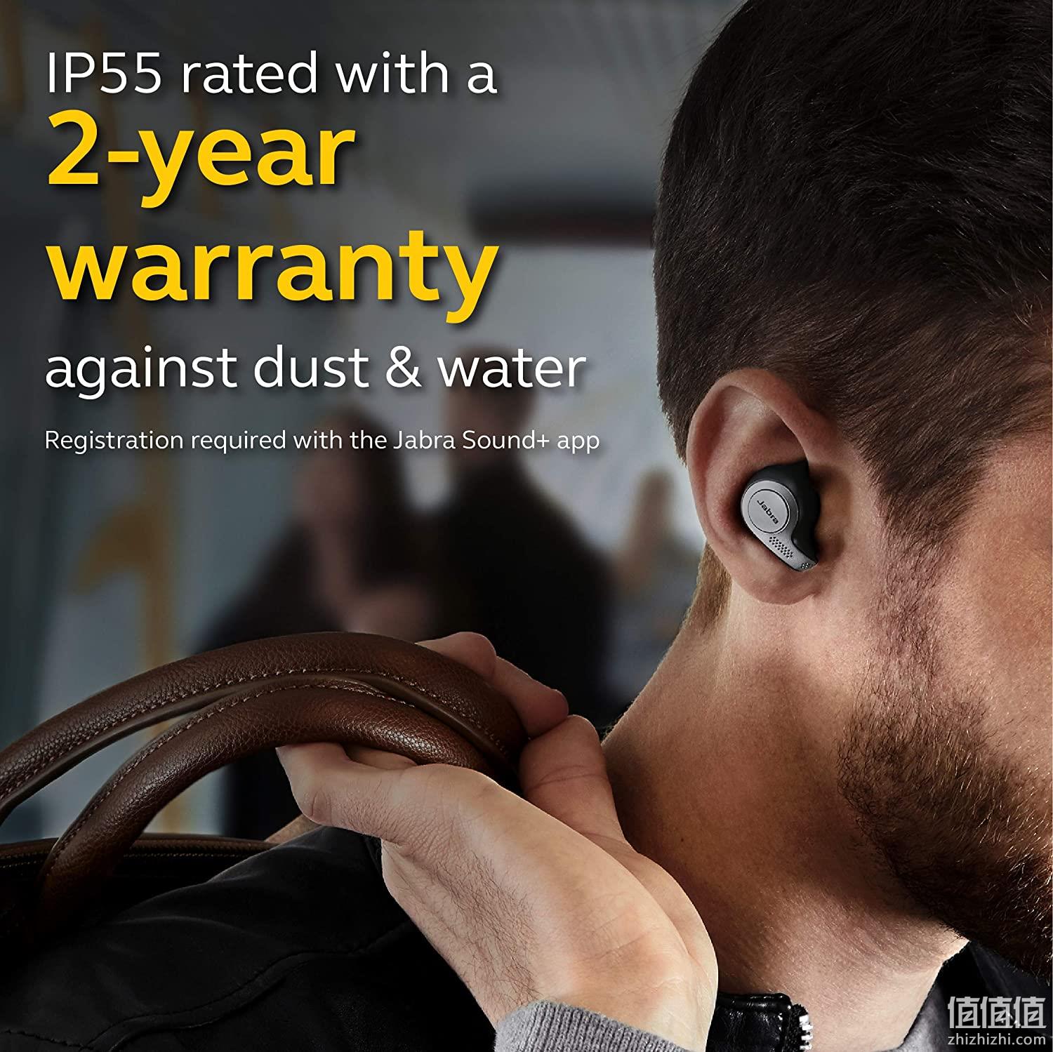 值哭！对标airpods，媲美有线耳机音质：Jabra捷波朗 Elite 65t 真无线蓝牙耳机 379.28元直邮到手（京东699元） 值值值-买手聚集的地方
